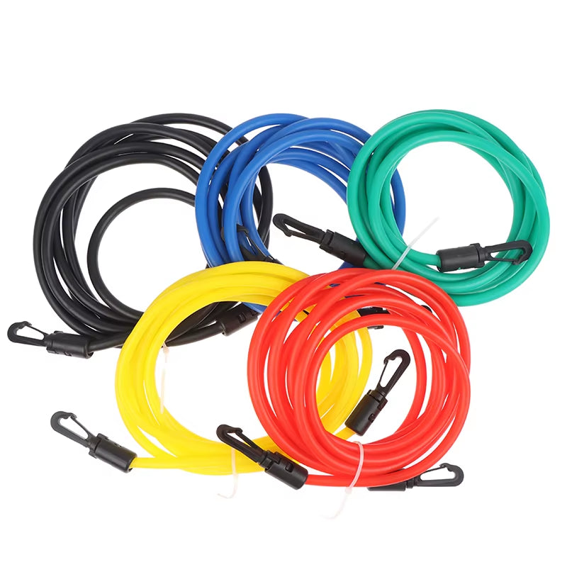 Swimming Training Latex Tubes Safety Rope Swim Training Resistance Elastic Belt Adjustable Swimming Pool Exerciser